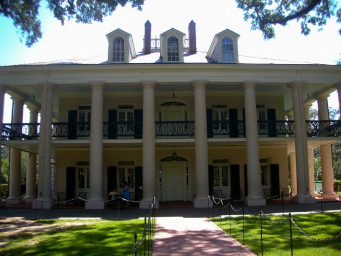 Oak Alley Plantation, Vacherie, Louisiana. The Mansion House